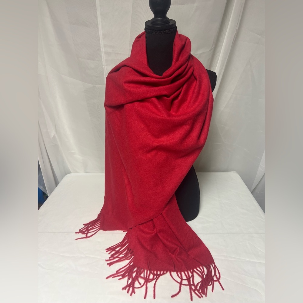Steve Madden Bold Red Scarf